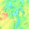 Stolpe topographic map, elevation, terrain