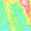 Saloy topographic map, elevation, terrain