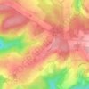 Tellig topographic map, elevation, terrain