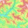Mahakali topographic map, elevation, terrain