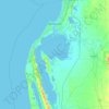 City of Mandurah topographic map, elevation, terrain