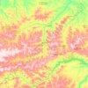 Mirador topographic map, elevation, terrain