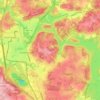 Cockeysville topographic map, elevation, terrain