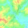 Louisburg topographic map, elevation, terrain