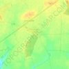 Aubigny-aux-Kaisnes topographic map, elevation, terrain