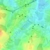 Kaikondrahalli Lake topographic map, elevation, terrain