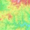 Buchau topographic map, elevation, terrain