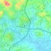 Victoriano Lorenzo topographic map, elevation, terrain