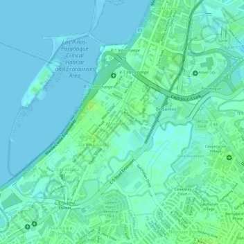 Manuyo Uno topographic map, elevation, terrain