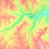 Chase County topographic map, elevation, terrain