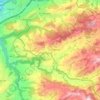 Teufen (AR) topographic map, elevation, terrain