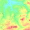 Lick Run topographic map, elevation, terrain