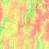 Tambov Oblast topographic map, elevation, terrain