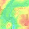Brunet Island State Park topographic map, elevation, terrain