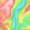 Metzdorf topographic map, elevation, terrain