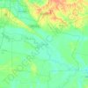 Siak Hulu topographic map, elevation, terrain