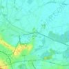 Beuvry topographic map, elevation, terrain