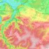 Dion topographic map, elevation, terrain