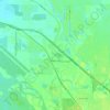 North Pole topographic map, elevation, terrain