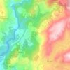 Tenorio topographic map, elevation, terrain