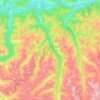 Кучерла topographic map, elevation, terrain