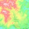 Hisar Mahallesi topographic map, elevation, terrain