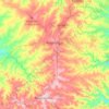 Arapongas topographic map, elevation, terrain