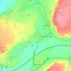 Carlton Scroop topographic map, elevation, terrain