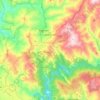Aritzu/Aritzo topographic map, elevation, terrain