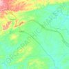 Cedro topographic map, elevation, terrain