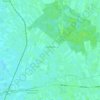 Punthorst topographic map, elevation, terrain