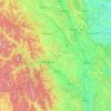 Neamț topographic map, elevation, terrain