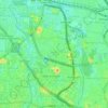 Setiabudi topographic map, elevation, terrain