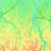 Ciputat Timur topographic map, elevation, terrain