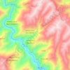 Cosme topographic map, elevation, terrain