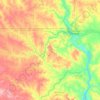 Morton County topographic map, elevation, terrain