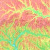 Center Township topographic map, elevation, terrain