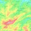 Caumont-sur-Aure topographic map, elevation, terrain