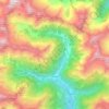 Sonogno topographic map, elevation, terrain