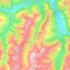 Rabiusa topographic map, elevation, terrain