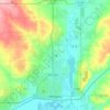 Williston topographic map, elevation, terrain