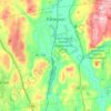 Town of Patterson topographic map, elevation, terrain