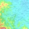 Diffun topographic map, elevation, terrain