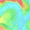 Semeniv topographic map, elevation, terrain