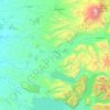 Cunco topographic map, elevation, terrain