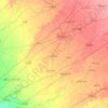 Faisalabad District topographic map, elevation, terrain