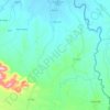3e Savane Longue topographic map, elevation, terrain