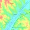 Glenwood topographic map, elevation, terrain