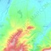 Clavijo topographic map, elevation, terrain