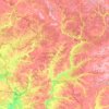 Bryansk Oblast topographic map, elevation, terrain